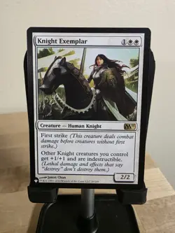 MTG Magic the Gathering Knight Exemplar (1102/1308) The List NM - Image 1