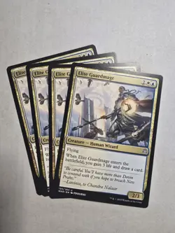 ELITE GUARDMAGE x4 mtg NM-M War of the Spark 4 Unc - Image 1