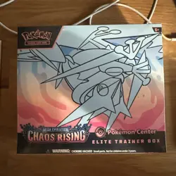 Chaos Rising Pokemon Center ETB Elite Trainer Box - In Hand - Image 1