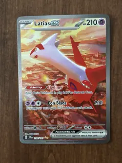 Latias ex Illustration Rare - Pokemon Surging Sparks 239/191 (LP) - Image 1