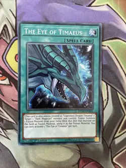 LEDD-ENA21 The Eye Of Timaeus Common 1st Edition NM Yugioh Card - Image 1
