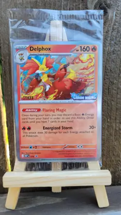 Pokemon TCG - Chaos Rising STAFF Stamped Promo 4-pack Sealed - Image 1