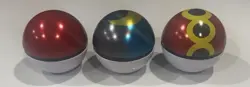 "Pokemon TCG Empty Poke Ball Tin Lot Set of 3 - Moon Ball, Repeat Ball, Classic" - Image 2