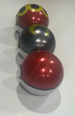 "Pokemon TCG Empty Poke Ball Tin Lot Set of 3 - Moon Ball, Repeat Ball, Classic" - Image 3