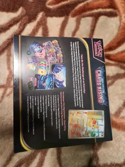 Pokemon Center Chaos Rising Elite Trainer Box Factory Sealed English ETB In Hand - Image 2