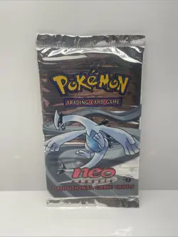 Pokemon Neo Genesis 1st Edition Booster Pack Lugia Art Sealed - Image 1