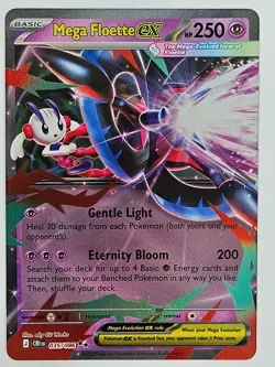 Pokemon Chaos Rising 035/086 Mega Floette ex Double Rare - Image 1