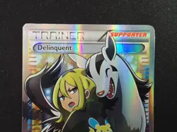 TCG POKEMON TRAINER DELINQUENT 98B/122 HOLO FULL ART - Image 2