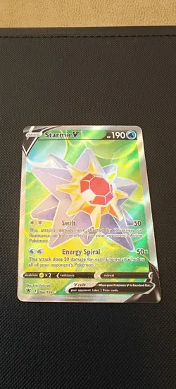 Starmie V - 166/189 - Pokemon Astral Radiance NM - Image 1