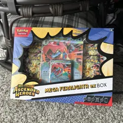 Pokemon Mega Evolution Ascended Heroes Emboar & Meganium Ex 2 Box Lot - Image 3