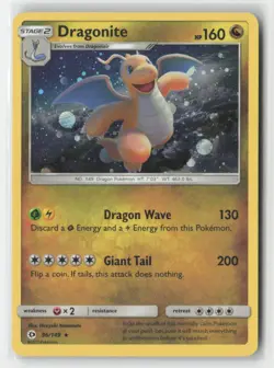 Dragonite 96/149 Cosmos Holo Rare SM Base Set Pokemon Near Mint - Image 1