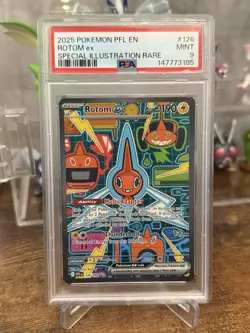 Pokemon Rotom EX 126/094 PSA 9 Phantasmal Flames SIR MINT - Image 1