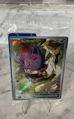 Pokemon N's Zorua #189 Promo Pokemon Center Sealed - Image 1