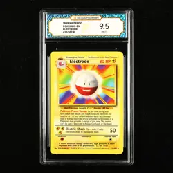 TQG 9.5 MINT+ 1999 Pokemon ENG Electrode #21/102 R - Image 1