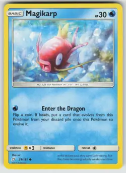 Magikarp 29/181 Common Team Up Pokemon Near Mint - Image 1