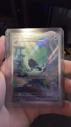 Tirtouga 106/086 Pokemon TCG Black Bolt Illustration Rare Holo - Image 1