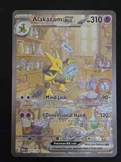 Alakazam EX 201/165 - Scarlet & Violet 151 - Special Illustration Rare - Pokemon - Image 1