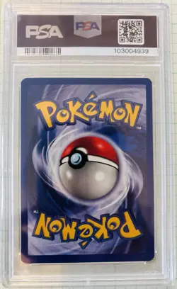 1999 Pokemon Game #3 Mewtwo Movie Promo PSA 9 - Image 2
