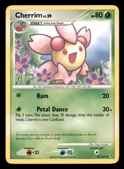 Cherrim 55/147 Uncommon Supreme Victors Pokemon Moderately Played - Image 1