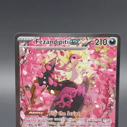 Pokemon TCG Fezandipiti ex 288/217 Special Illustration Rare Ascended Heroes NM - Image 3