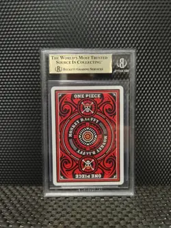 2023 One Piece Monkey D. Luffy Poker Set King Of Clubs BGS Pristine 10 - Image 2