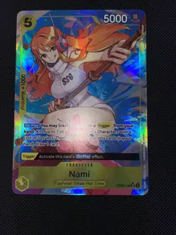 Nami OP08-106 SR Alt Art Two Legends OP-08 ONE PIECE English - Image 2