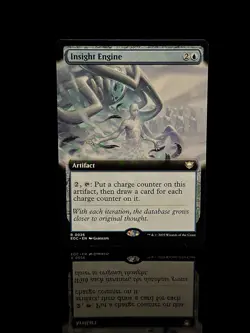 Insight Engine #0026 EOC R (Extended Art) (Non-Foil) - MTG Edge Of Eternities - Image 1