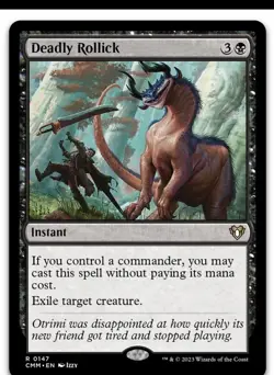 Deadly Rollick #147 (NM) Commander Masters CMM Magic MTG - Image 1