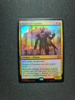 Magic Gathering (MTG) - Double Masters 2022 Foil: Master of Cruelties - Image 1