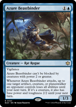 Bloomburrow - Azure Beastbinder - Brand New - Image 1