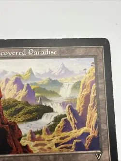 Wizards of the Coast Undiscovered Paradise MTG Visions Land Rare - Image 5