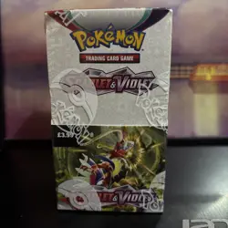 Pokemon TCG Scarlet & Violet Base Set Half Booster Box 18 packs sealed 5060705220511 - Image 1