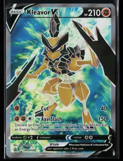 Kleavor V (Full Art) SWSH248 Holofoil Promo Sword & Shield Promo Pokemon NM - Image 1