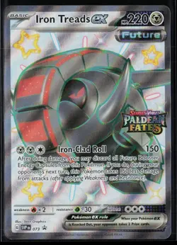 Iron Treads ex 073 Holo Promo Miscellaneous Cards & Products Pokemon NM - Image 1