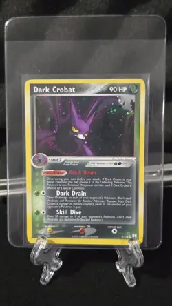 Pokemon TCG Holo Rare Dark Crobat Holo Rare Team Rocket Returns - Image 1