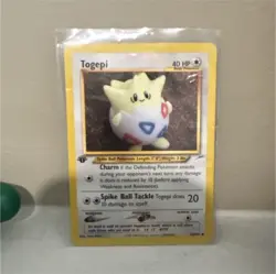 Pokemon TCG Togepi 56/105 Neo Destiny 1st Edition Regular Uncommon 40 HP - Image 1