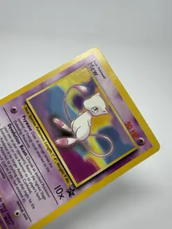Pokemon Mew #8 Black Star Promo 8 Non Holo WOTC 1999-2000 Vintage - Image 3