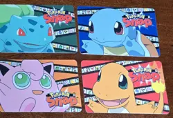 1999 Pokemon 4-Snap Station Charmander Jigglypuff Squirtle Bulbasaur Blockbuster - Image 1
