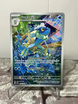 Frogadier 89/86 IR Pokemon - Chaos Rising NM - Image 1