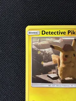 Pokemon TCG Detective Pikachu SM194 Promo Cosmo Holo NM - Image 2