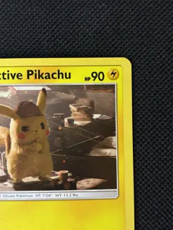 Pokemon TCG Detective Pikachu SM194 Promo Cosmo Holo NM - Image 3