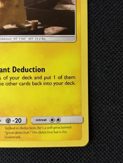 Pokemon TCG Detective Pikachu SM194 Promo Cosmo Holo NM - Image 4