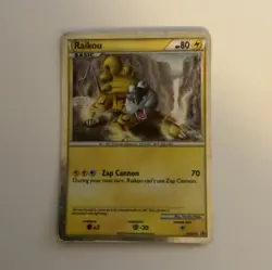 Pokemon TCG Raikou HGSS19 Hgss Promo Holo 80 HP 2010 - Image 1