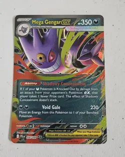 Pokemon TCG Mega Gengar EX 56/94 Phantasmal Flames Near Mint - Image 2