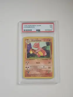 1999 Pokemon Charmeleon #24/102 PSA 7 Near Mint - Image 1