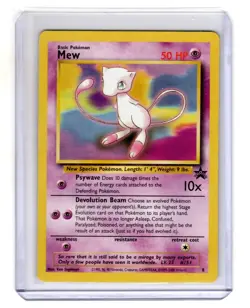 Mew #8 Black Star Promo WOTC 2000 Pokemon TCG - Image 1