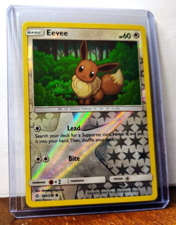 POKEMON EEVEE 166/236 REVERSE HOLO COSMIC ECLIPSE LP-NM - Image 5