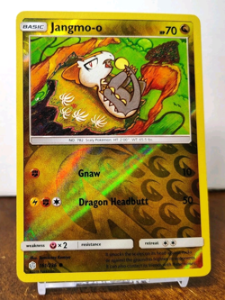 POKEMON JANGMO-O 161/236 REVERSE HOLO COSMIC ECLIPSE LP TOMOKAZU KOMIYA - Image 1