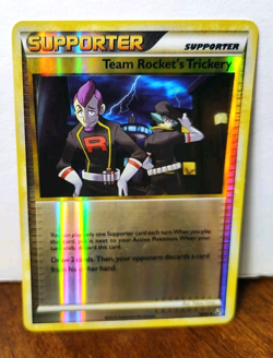 POKEMON TEAM ROCKET'S TRICKERY 78/90 REVERSE HOLO UNDAUNTED MP - Image 1