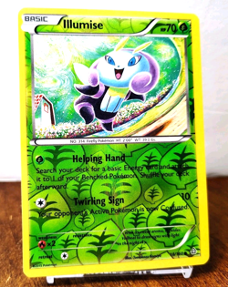 POKEMON VOLBEAT 17/160 REVERSE HOLO PRIMAL CLASH LP TOMOKAZU KOMIYA - Image 1